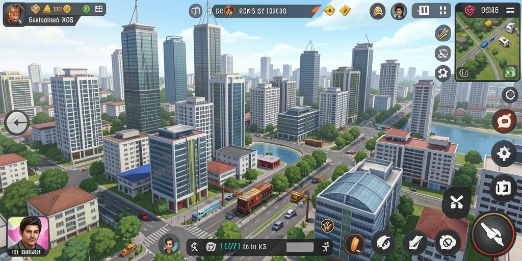 Tampilan gameplay dinamis dari 73K yang menarik.