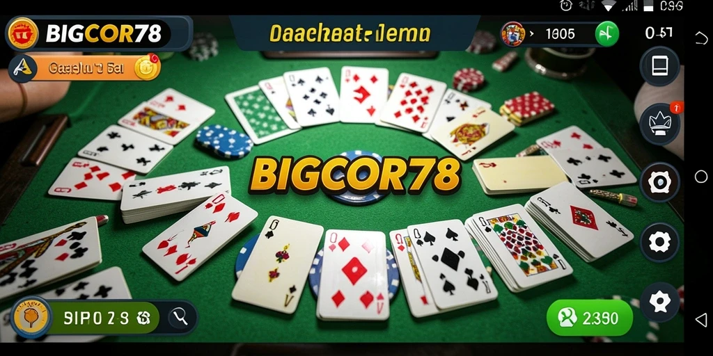 Tampilan gameplay seru dalam BIGCOR78 yang memperlihatkan momen menegangkan.