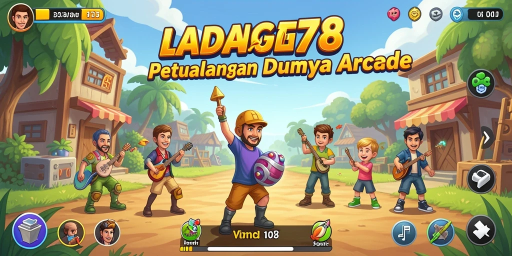 Tampilan menarik dari gameplay LADANG78 yang seru dan menantang.