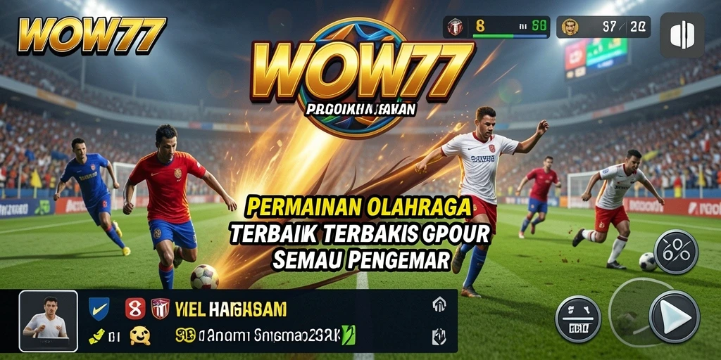 Tampilan gameplay WOW77 yang seru dan menantang dalam olahraga.